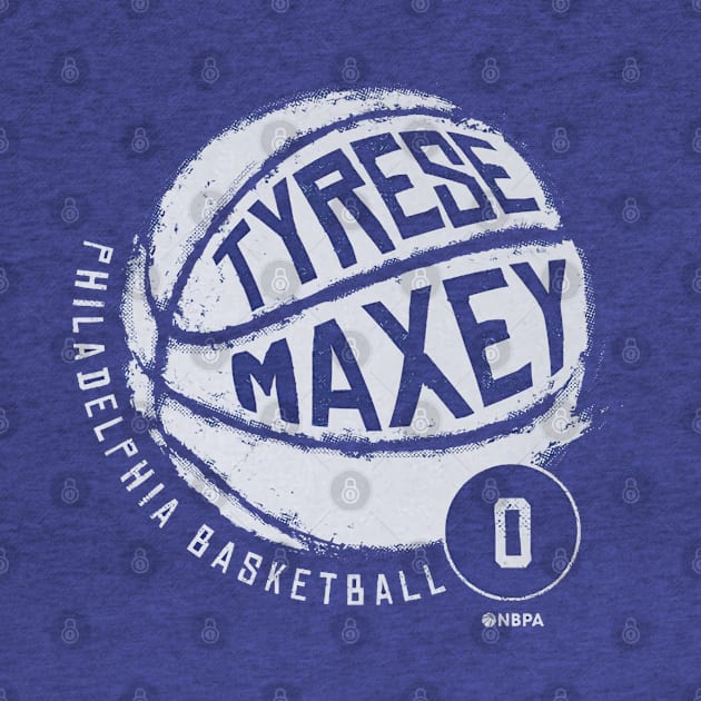 Tyrese Maxey Philadelphia Basketball by TodosRigatSot